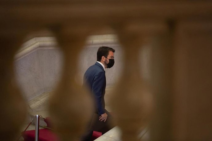 Archivo - Arxivo - El candidat d'ERC a la Presidncia de la Generalitat, Pere Aragons, en una imatge d'arxiu.
