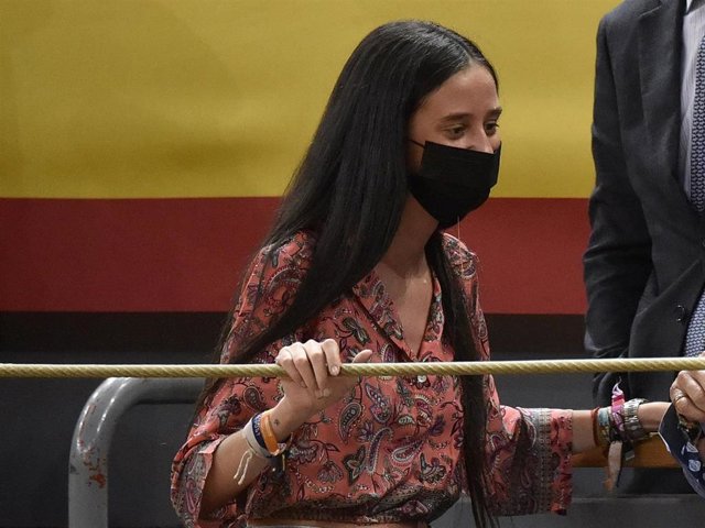 Victoria Federica, en la plaza de toros de Vistalegre