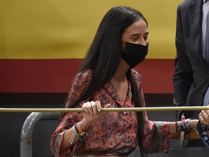 Victoria Federica, en la plaza de toros de Vistalegre