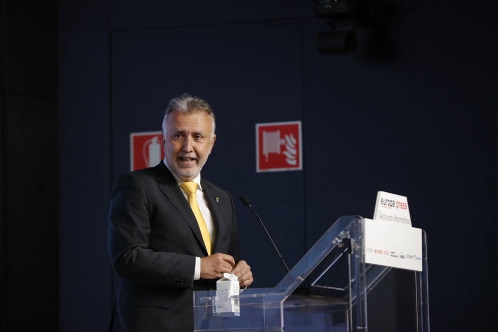 El presidente de Canarias, Ángel Víctor Torres 