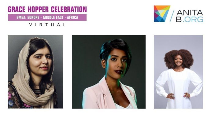 Malala Yousafzai,  Sheree Atcheson y Evelyn Namara