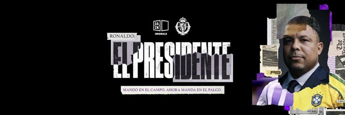 Cartel de la serie 'Ronaldo: El Presidente' de DAZN