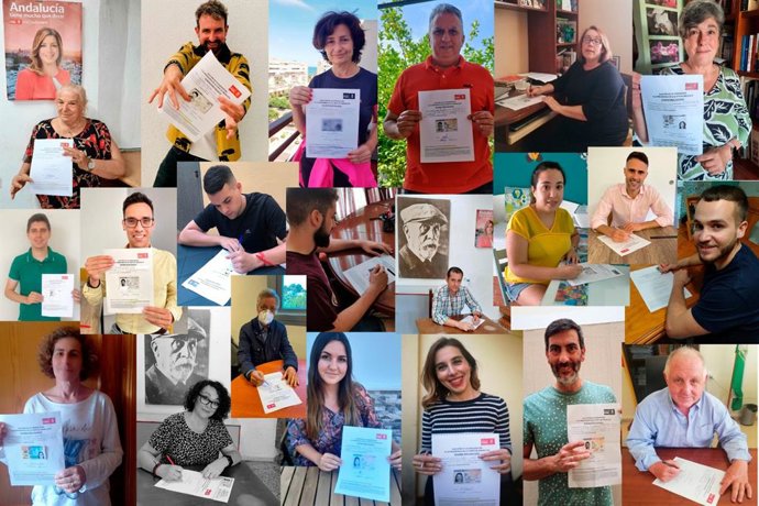 Representantes de agrupaciones socialistas de Málaga capital avalan a Susana Díaz