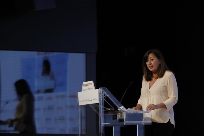Francina Armengol (Baleares) protagoniza un Desayuno Informativo de Europa Press
