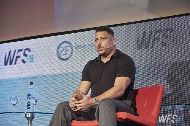 Archivo - Ronaldo Nazario durante el congreso World Football Summit de 2018 en Madrid