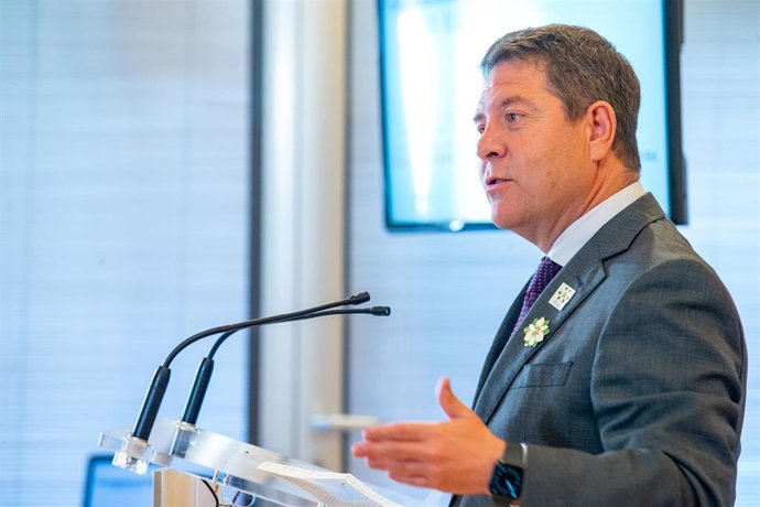 El presidente de Castilla-La Mancha, Emiliano García-Page, en Ciudad Real