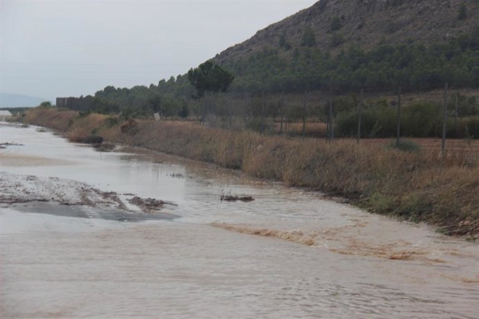 Archivo - Lluvias torrenciales en Jumilla