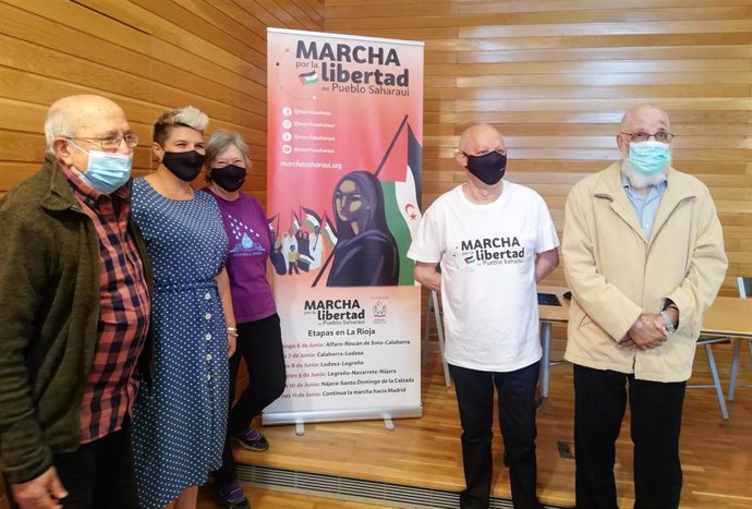 La Marcha por la Libertad del Pueblo Saharario pasará por La Rioja entre el 7 y el 10 de junio
