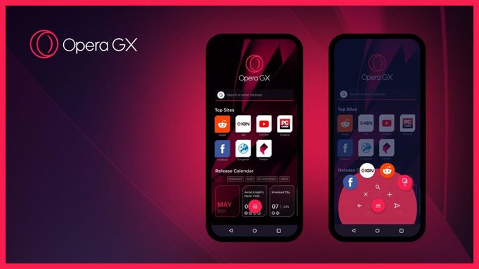 Opera GX Mobile.