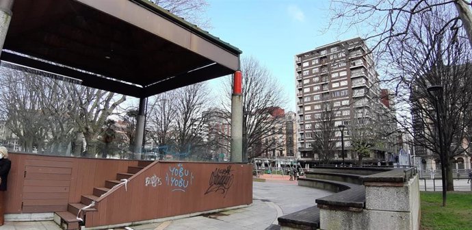 Archivo - Kiosco de música del paseo de Begoña (Gijón)