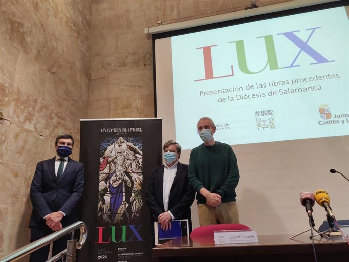 Presentación de las obras de la Diócesis de Salamanca que irán a la próxima edición de Las Edades del Hombre.