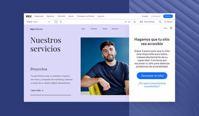 Wix lanza novedosa herramienta que permite crear sitios web accesibles para todos