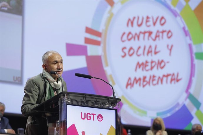 El secretario General de UGT, Pepe Álvarez