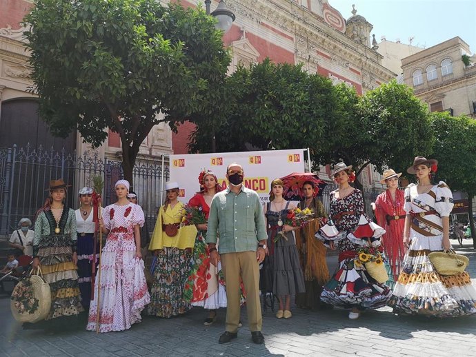 Presentada en el plaza del Salvador la iniciativa Del Salvador al Rocío, organizada por Qlamenco