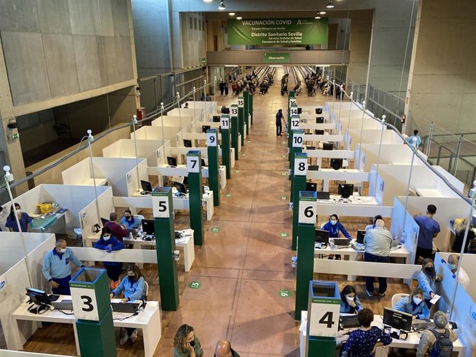 Satse pide al SAS que "garantice" las condiciones de seguridad y salubridad en los puntos de vacunación masiva