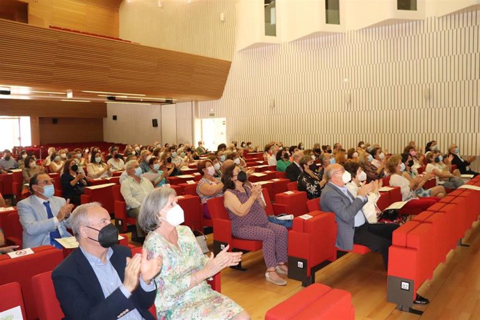 Acto de homenaje del Colegio de Enfermería de Córdoba a Nanda Casado.
