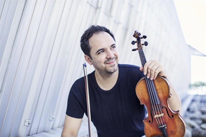 Archivo - El violinista Jesús Reina en una imagen de archivo