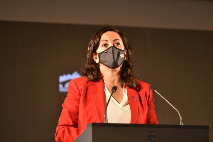 Archivo - La presidenta del Gobierno de La Rioja, Concha Andreu