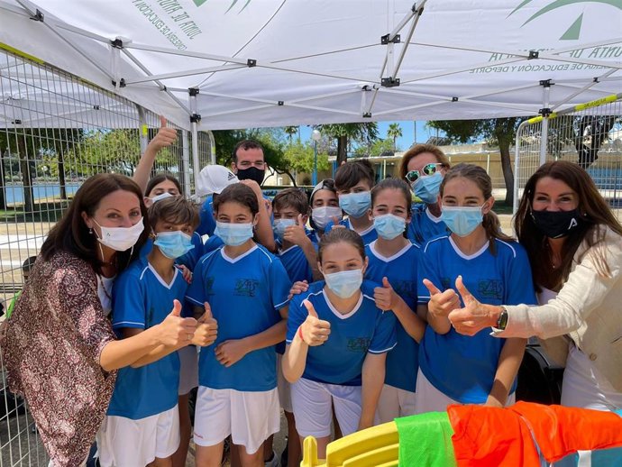 Junta promueve la educación en los valores olímpicos a través de las Miniolimpiadas Escolares.