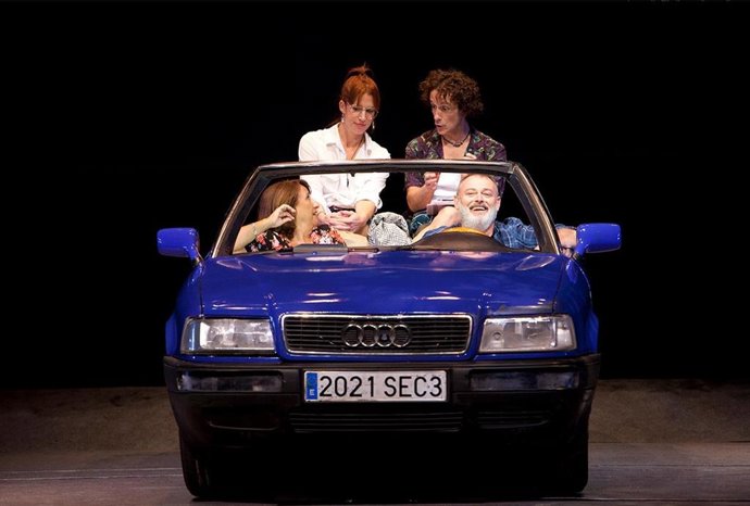 Un fragmento de la obra 'bla bla coche'