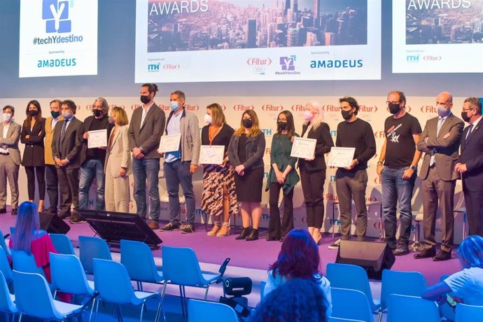 Entrega de los AMT Smart Destination Awards 2021.