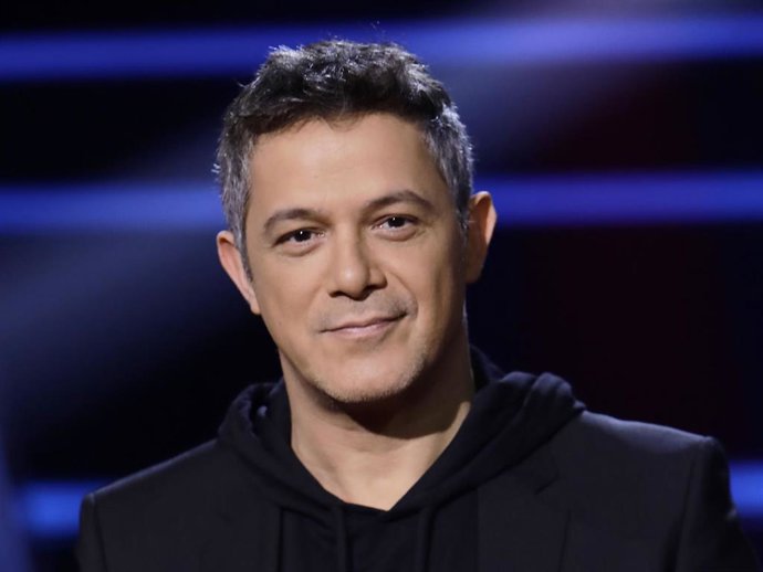 Archivo - Alejandro Sanz, en una imagen de archivo durante la presentación de "La Voz"