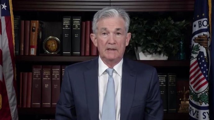 El presidente de la Reserva Federal de Estados Unidos (Fed), Jerome Powell.