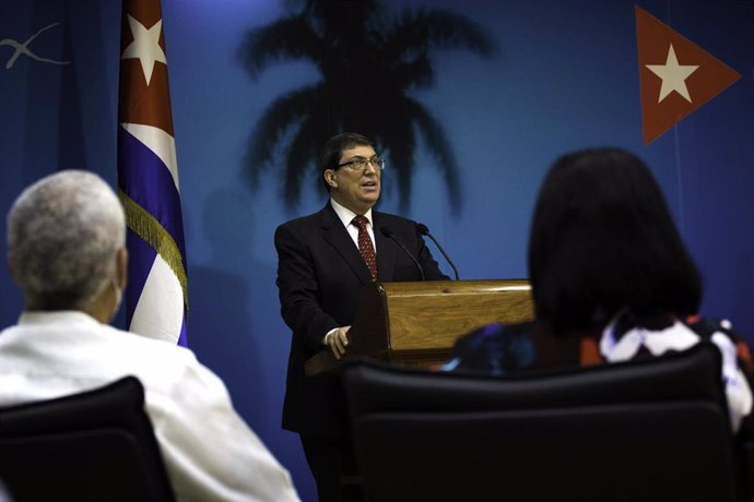 Archivo - El ministro de Asuntos Exteriores de Cuba, Bruno Rodríguez.