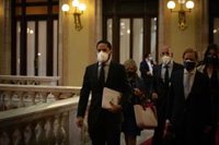 Garriga augura una legislatura curta perquè ERC i Junts "no es refien" l'un de l'altre