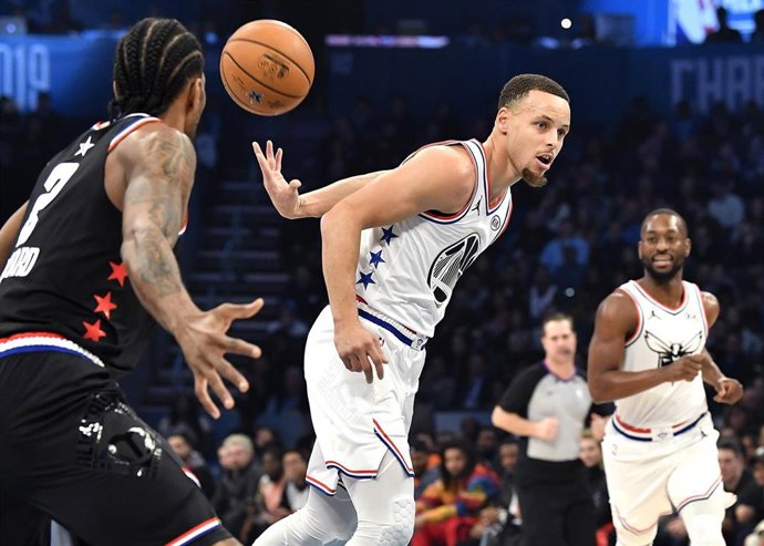 Archivo - Stephen Curry en un All Star
