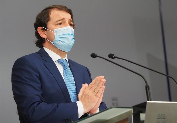 Archivo - El presidente de la Junta de Castilla y León, Alfonso Fernández Mañueco. Foto de archivo.