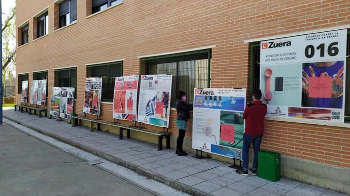 Actividad dentro del plan Igualdad para Todos y Todas en Zuera (Zaragoza).