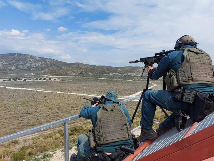 El GAR de la Guardia Civil ha participado en las pruebas 'Long Precisión 2021'
