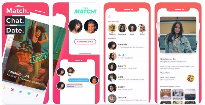 Archivo - Reino Unido pido a Tinder y Grindr información acerca de sus medidas de control de edad