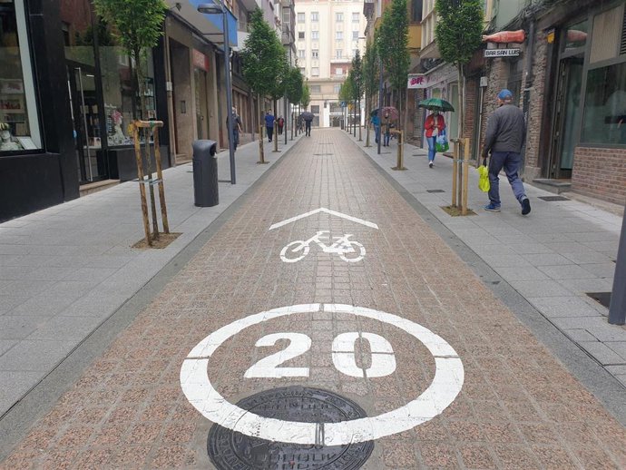 Semipeatonalización de la calle San Luis