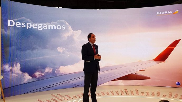 Iberia lanza el plan 'Next Chapter' en Fitur 2021.