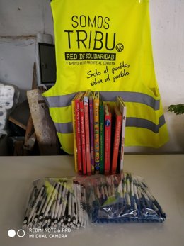 Archivo - La red de solidaridad vecinal Somos Tribu VK, premiada por el Parlamento Europeo.