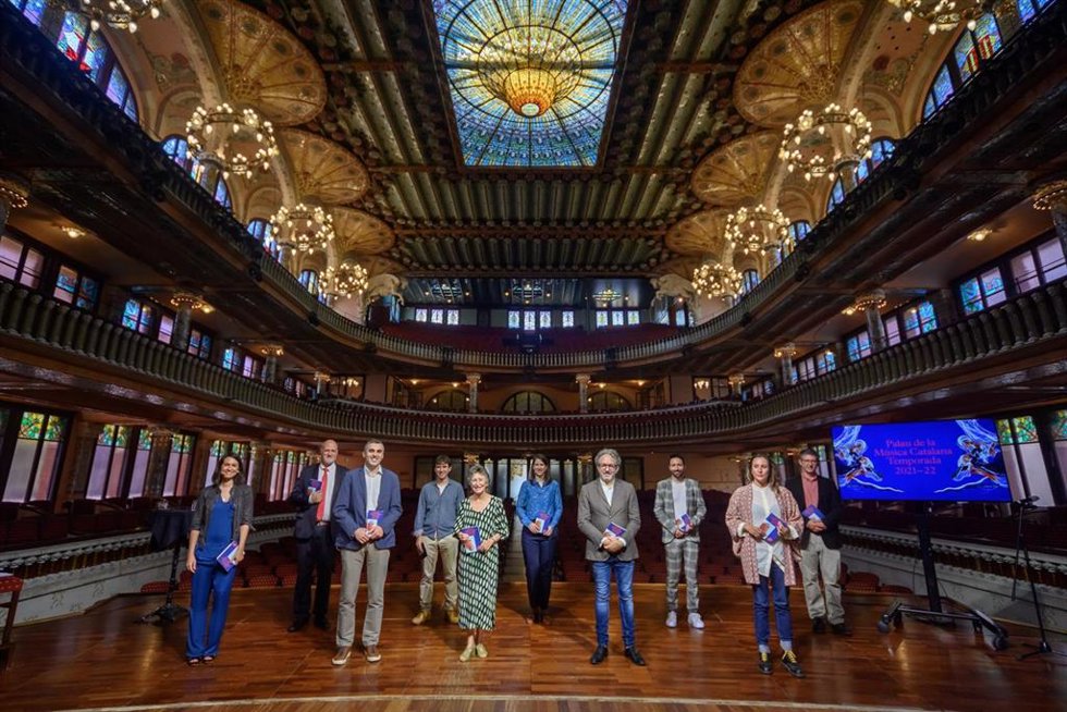 Presentación de la temporada 2021-2022 del Palau de la Música que tendrá a Gardiner, un ciclo de ópera y la integral de Brahms