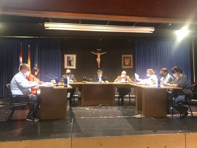Pleno del Ayuntamiento de Simancas.