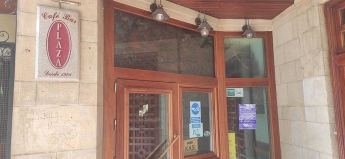 Cafá bar Plaza, en Oviedo