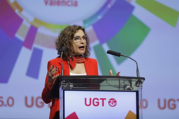 La ministra de Hacienda y portavoz del Gobierno, María Jesús Montero, en una foto de archivo.