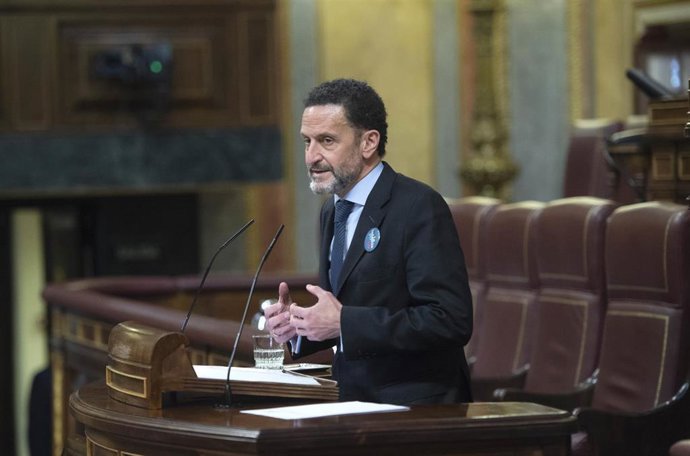 El vicesecretario general de Ciudadanos, Edmundo Bal, interviene en una sesión plenaria en el Congreso de los Diputados, a 20 de mayo de 2021, en Madrid, (España). Durante esta sesión se debate, entre otras cuestiones, el real Decreto por el que se adop