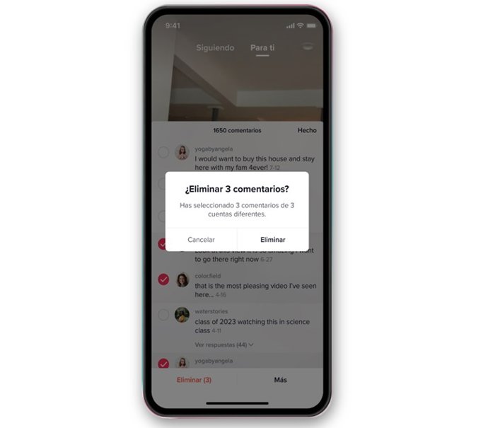 Herramienta de denuncia masiva de comentarios y cuentas