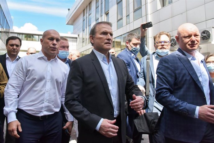 El líder de Plataforma Opositora por la Vida, Viktor Medvedchuk 