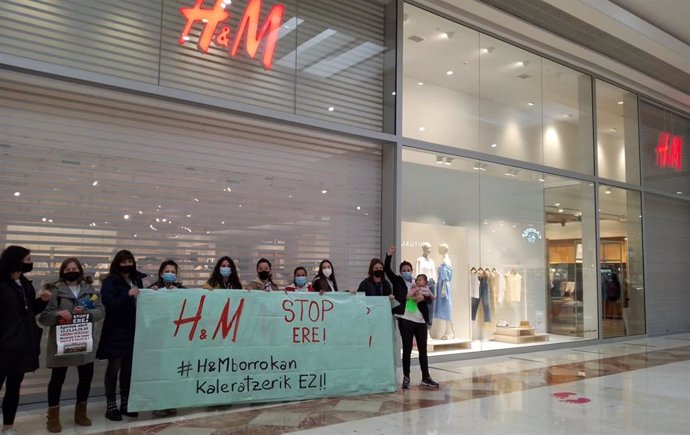 Concentración de trabajadoras de H&M