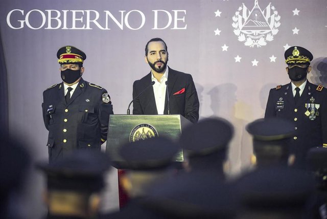 El presidente de El Salvador, Nayib Bukele.