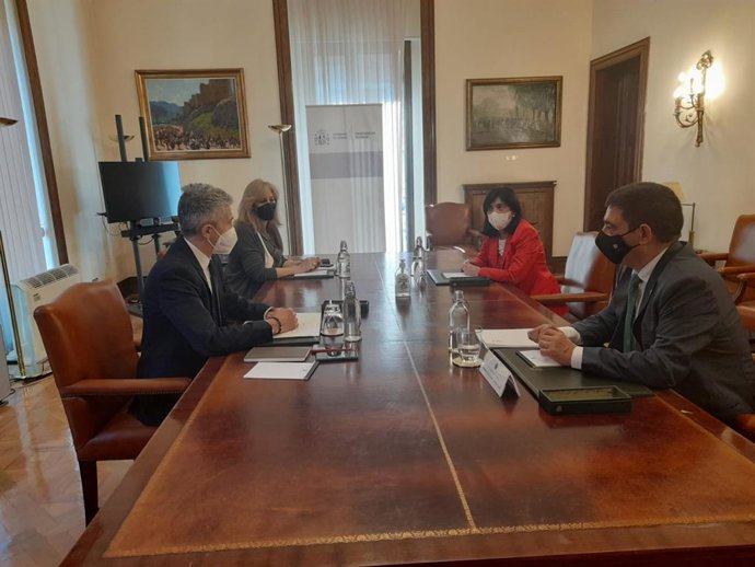 Reyes y Marlaska abordan diferentes actuaciones en materia de Interior en la provincia.