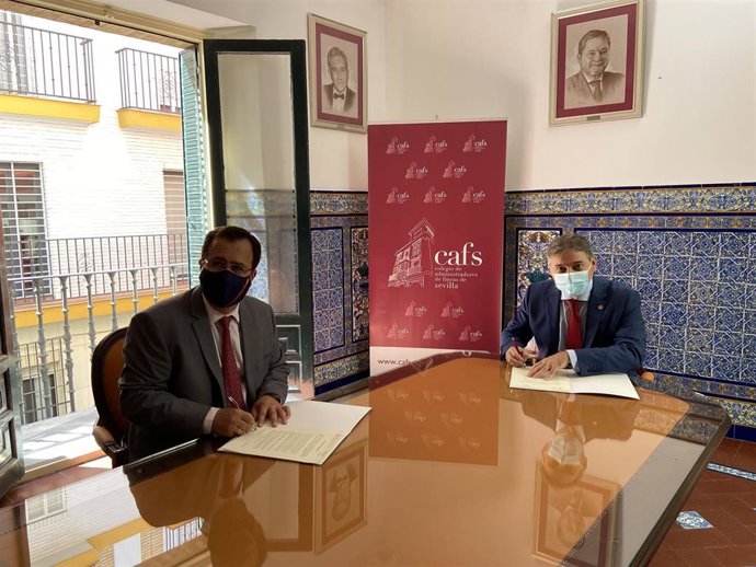 El Ayuntamiento de Sevilla y el Colegio de Administradores de Fincas firman un protocolo de colaboración.