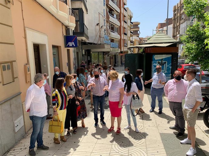 Encuentro de Juan Espadas con militantes del PSOE en la provincia de Granada.