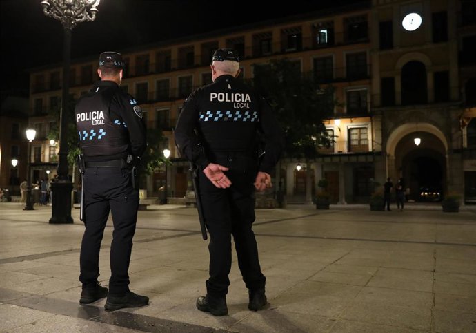Agentes de la Policía Local en una imagen de archivo